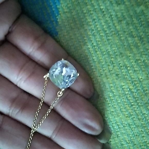 Kate Spade Solitaire Rhinestone Pendant Necklace - Picture 4 of 12